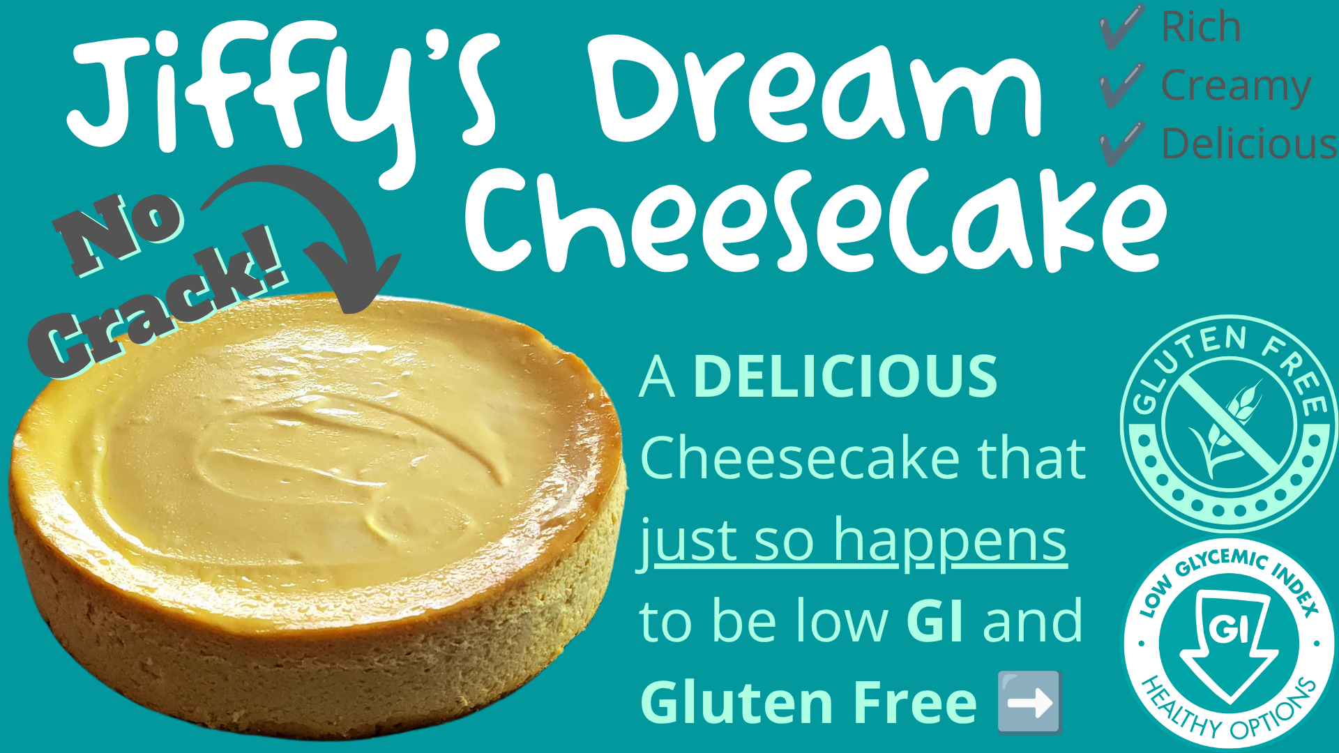 Jiffy's Dream Cheesecake